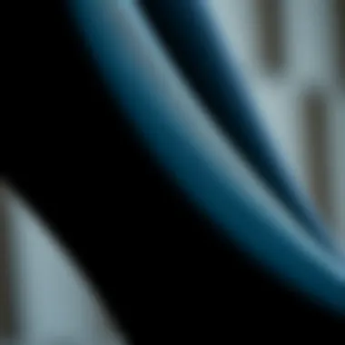 Innovative Fabric Technology in Athletic Leggings Close-up of innovative fabric technology used in activewear