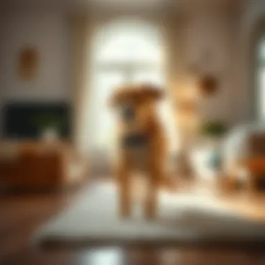 Spotless Home After Pet Hair Removal A clean home environment demonstrating the results of using pet hair removal combs.