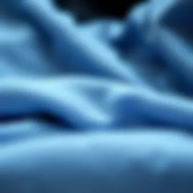 Close-up of different fabric types used in underwear