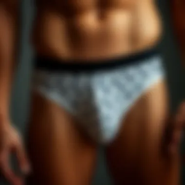 Innovative designs in men's underwear emphasizing modern aesthetics