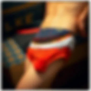 Various styles of men's underwear showcasing diversity in design