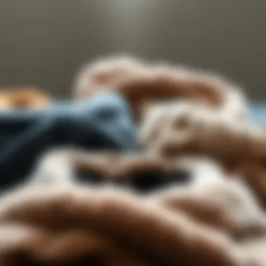 Different materials used in ear-warming headbands