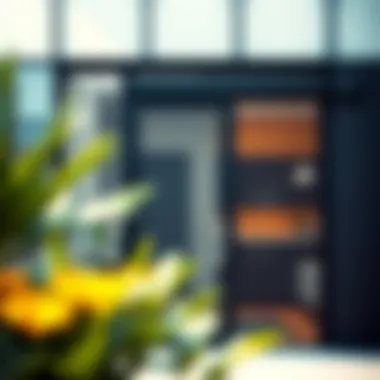 Functional mesh door with magnetic closure demonstrating airflow