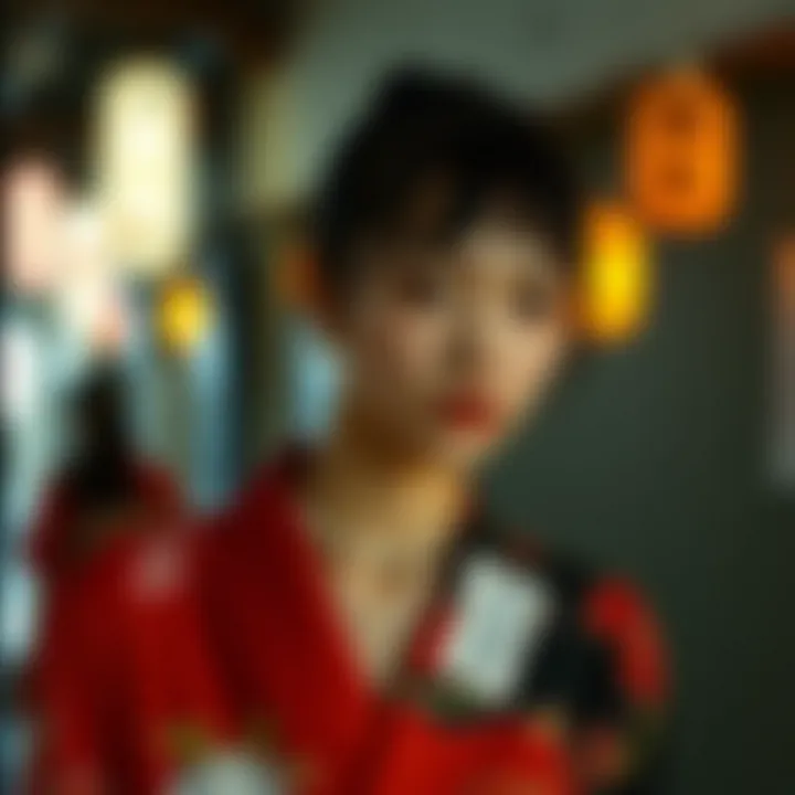 Modern fashion inspired by Japanese print sheets