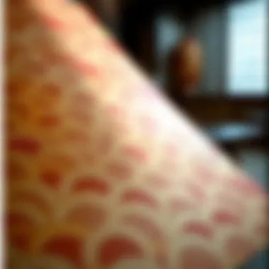 Traditional Japanese print sheet showcasing intricate patterns