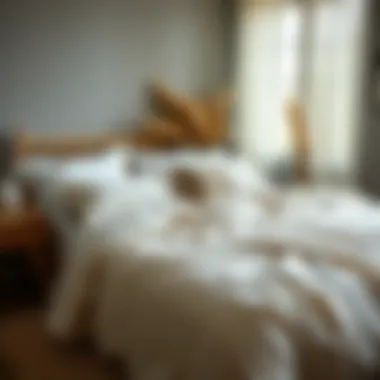 Natural fibers and textures used in modern bedspread designs