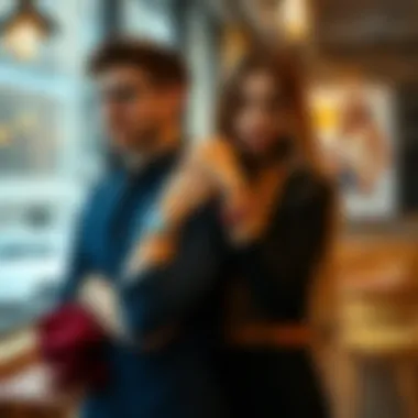 Emotional connections represented through Hers and Hers bracelets in a contemporary setting