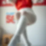 Comfortable fit of support hose for larger legs