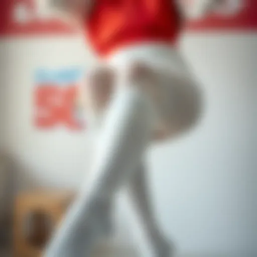 Comfortable fit of support hose for larger legs