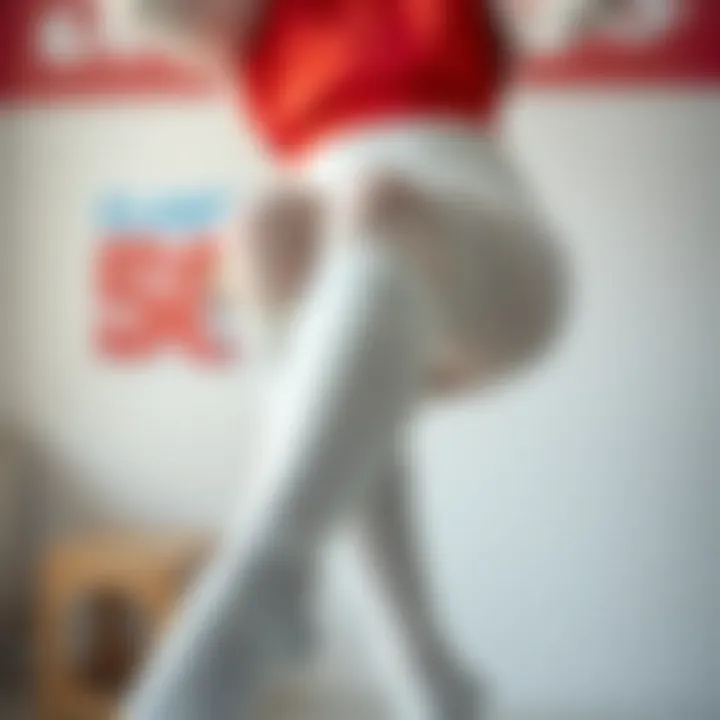 Comfortable fit of support hose for larger legs