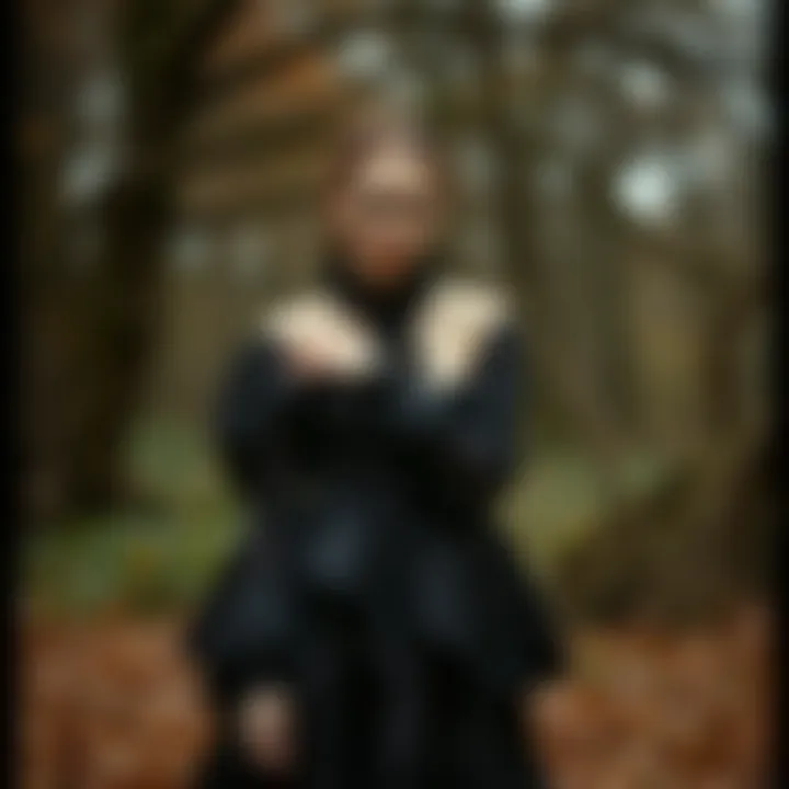 Sustainable materials used in gothic dressmaking