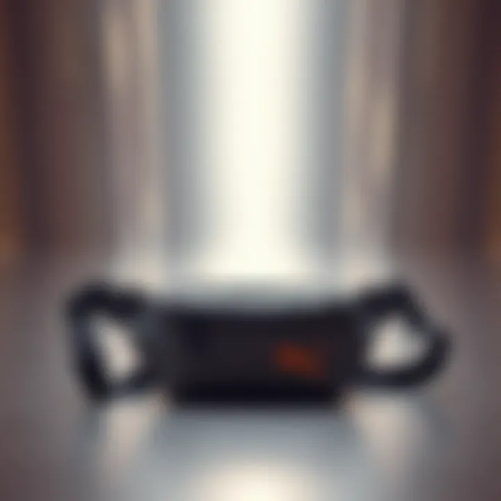 Stylish anti-theft fanny pack displayed on a sleek background