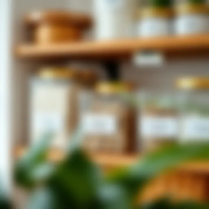 Artistic Approach to Home Organization Elegant label design showcasing organization