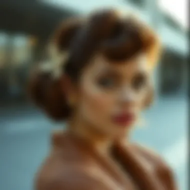 Historical evolution of hair accessories including jumbo jaw clips