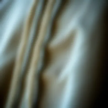 A close-up of the fabric texture of a used hoodie, emphasizing quality and sustainability.
