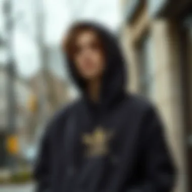 A well-styled outfit featuring a used hoodie, demonstrating versatility in fashion.