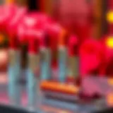 Vibrant hues of Take a Hint Lip Tint displayed elegantly