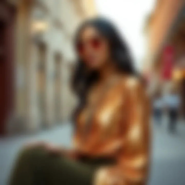 Chic Accessories for Enhanced Styling Stylish accessories paired with a sequin jumpsuit