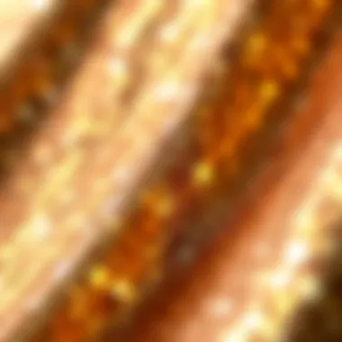 Intricate Details of Sequin Fabric Texture Close-up details of sequin fabric highlighting texture