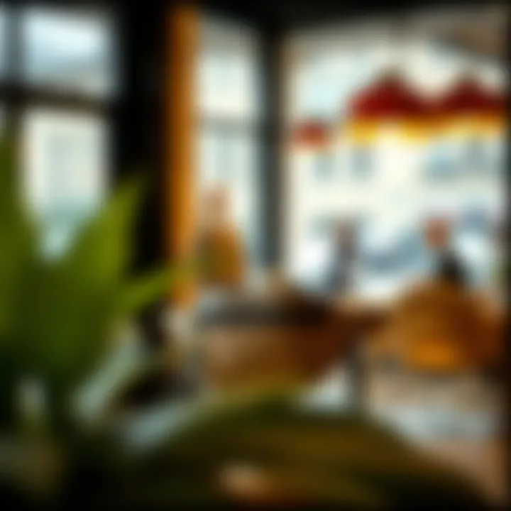 Sustainable small waist purses displayed in a chic environment