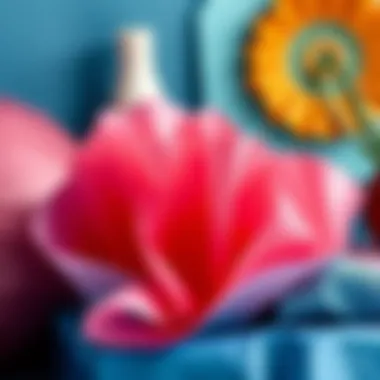 Creative projects using solid color contact paper