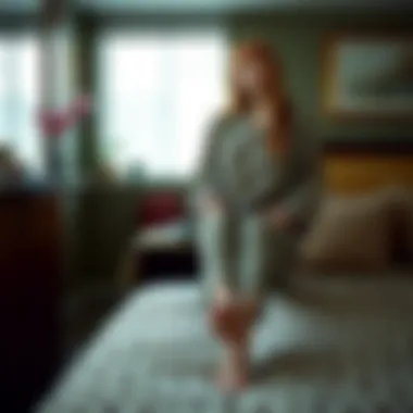 Fashion-forward outfit idea featuring cheetah pajamas