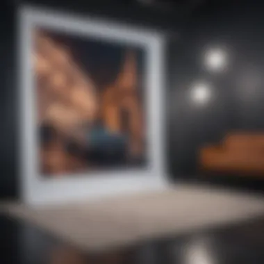 Enhancing Event Aesthetics with a Backdrop Stand A beautifully decorated event space featuring a backdrop stand