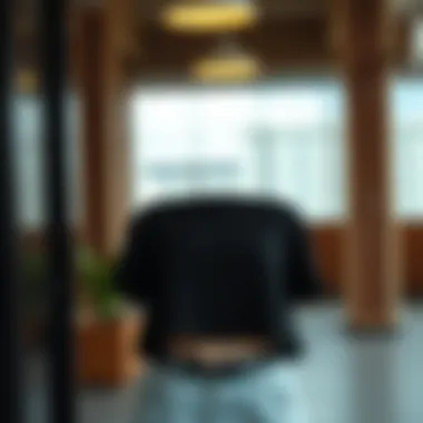 Stylish black top showcasing sustainable fashion elements