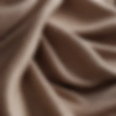 Close-up of fabric textures used in casual dresses, highlighting quality and craftsmanship.