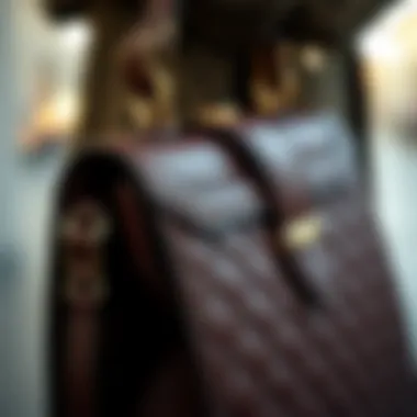 A close-up of the intricate detailing and craftsmanship of the Forever Young Bag