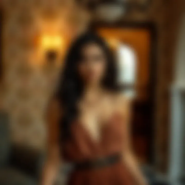 Styling tips for FullBeauty dresses on a stylish background