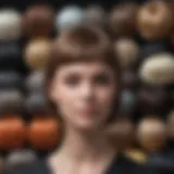 Exploring HD Wig Cap Materials A detailed look at various HD wig cap materials showcasing their textures.