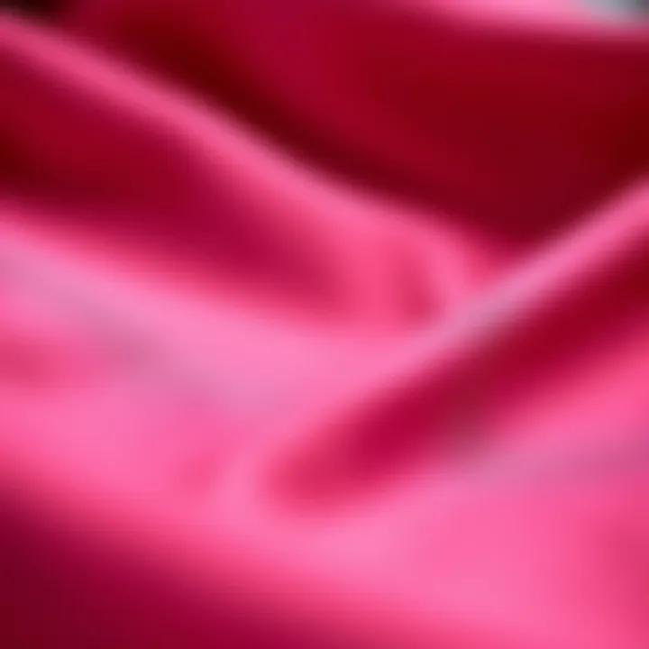 Sustainable Fabric Close-up Close-up of sustainable fabric used in modern mod prom dresses