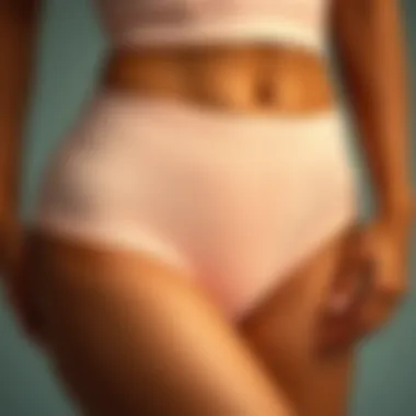 Materials used in shapewear boyshorts showcasing softness and flexibility