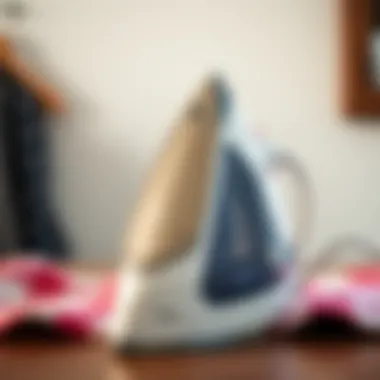 Comparison of Teflon-coated iron and traditional iron