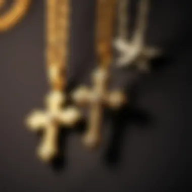 Crafting techniques for rhinestone cross pendants