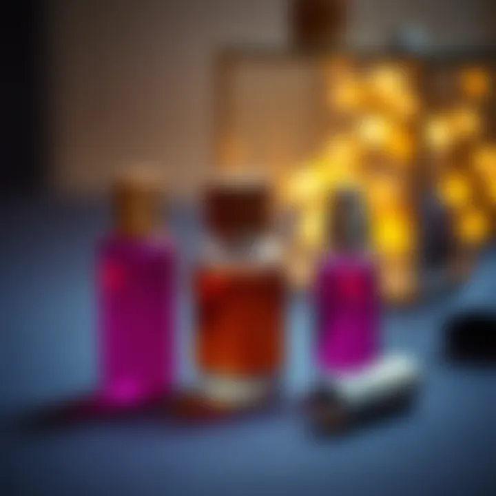 Sustainability in Fragrance Packaging Sustainable packaging concept with refillable fragrance bottles