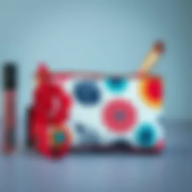 Stylish personalized makeup bag with unique patterns