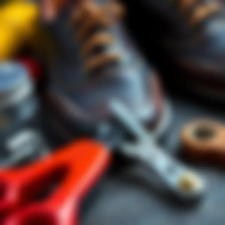 Tools for Shoe Lining Repair Tools used in shoe lining repair