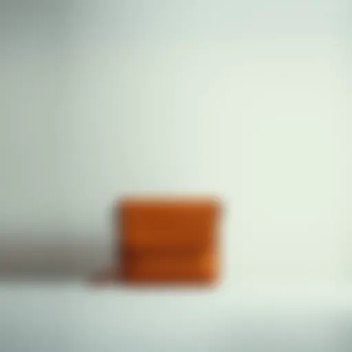 Stylish cylinder shoulder bag against a minimalist backdrop