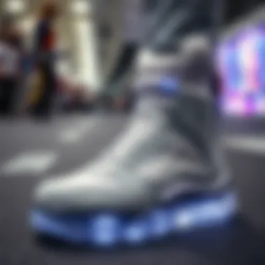 Social Media Influence on Simulation Shoe Trends Social media influence on fashion trends illustrated through popular simulation shoe styles