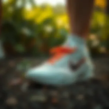 Sustainable Materials in Simulation Shoes Sustainable materials used in simulation shoes highlighting eco-friendly practices