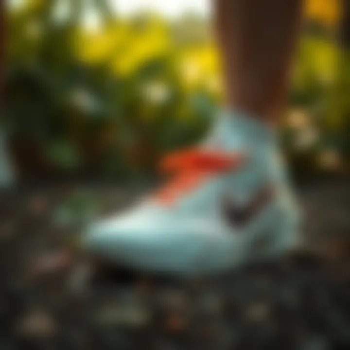 Sustainable Materials in Simulation Shoes Sustainable materials used in simulation shoes highlighting eco-friendly practices