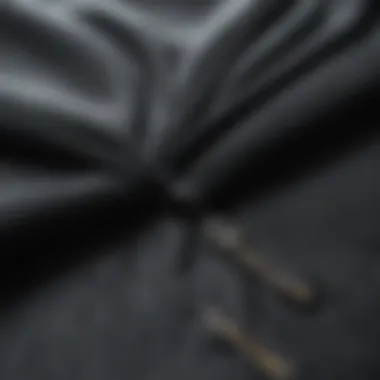 Close-up of advanced fabric technology used in modern workout jackets