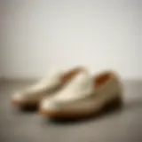 Classic loafers in a minimalist setting