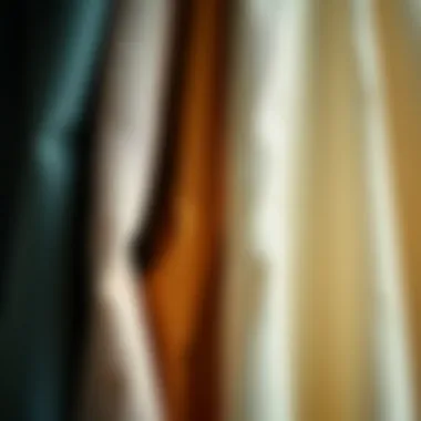 A close-up of eco-friendly fabrics used in the making of a wedding cloak, highlighting sustainable choices.