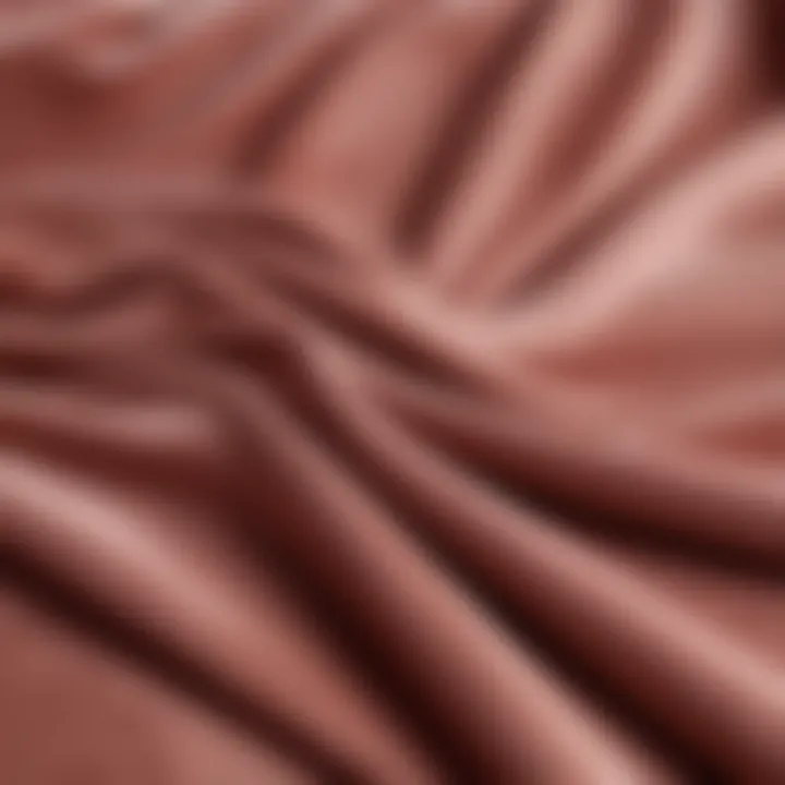 Close-up of velour fabric texture showcasing softness