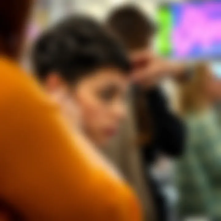 Demonstration of proper application technique for wiglet hair toppers